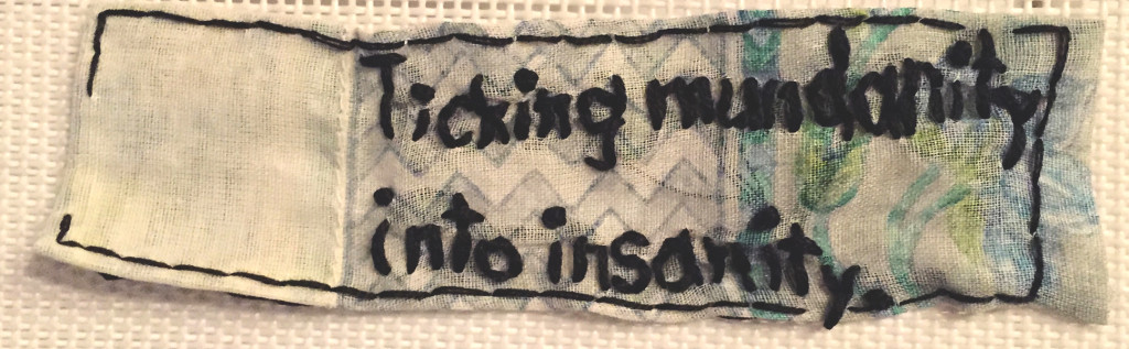 Quote from one of Tristan Franz's poems capturing the frenetic pace and human density of NYC on the subway.