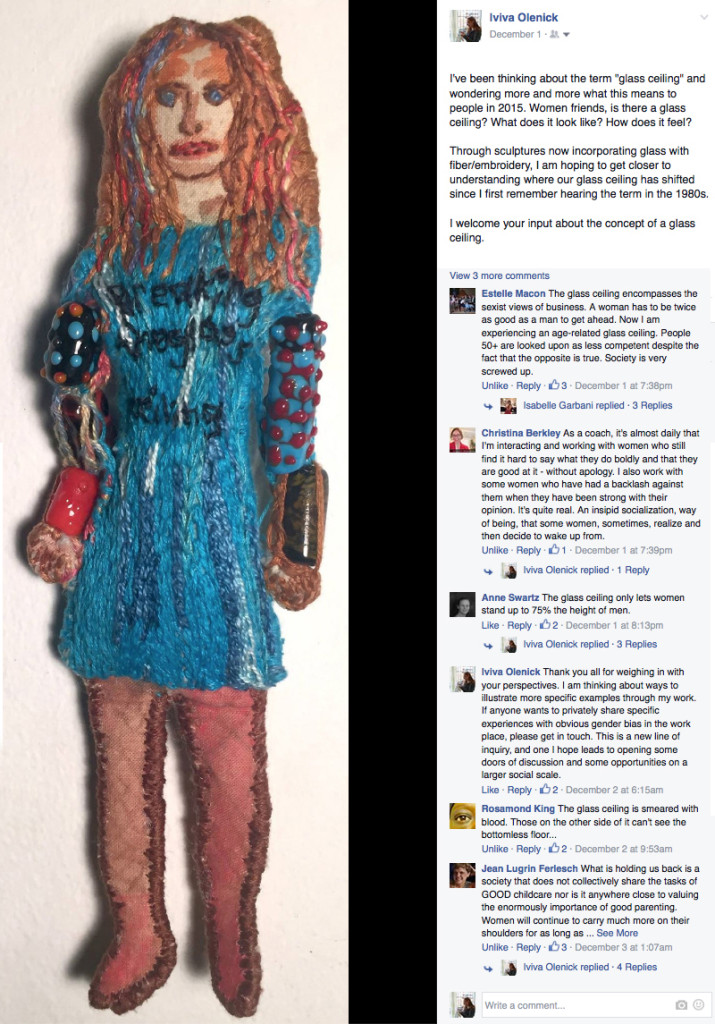 Facebook research: What does the term "glass ceiling" mean to you?